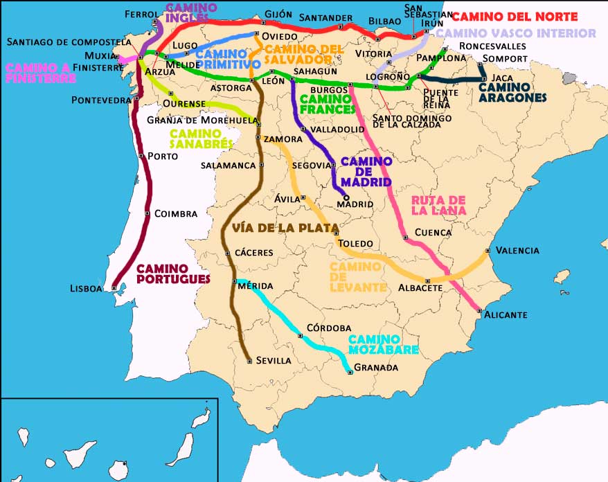 Camino de Santiago España